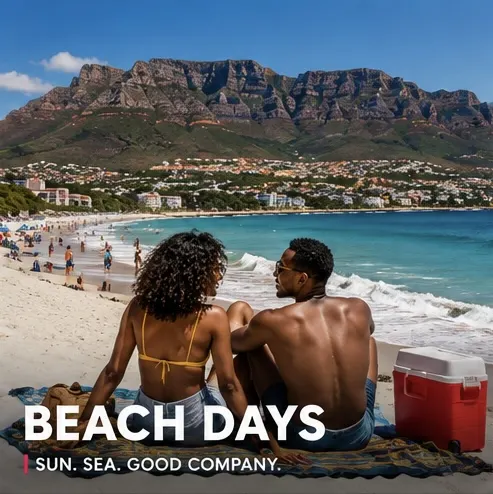 Beach days in South Africa